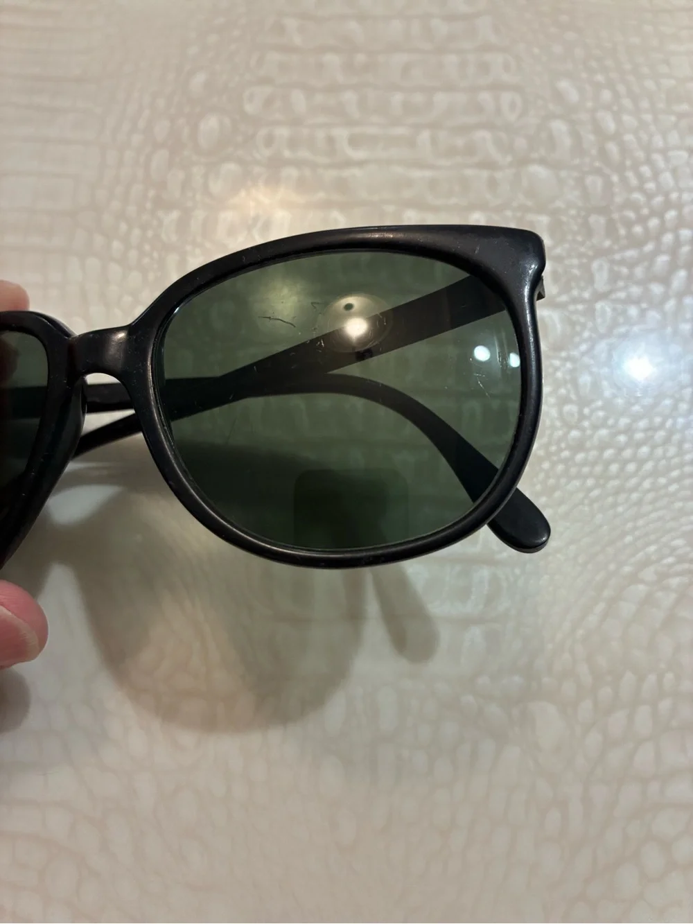 Ray-Ban Women's Black Frame Sunglasses made in France